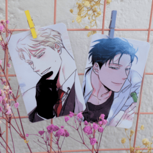 PHOTOCARD ROSAS Y CHAMPAÑA (CESAR & LEEWON)